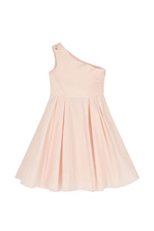 Abito monospalla plissettato ELISABETTA FRANCHI KIDS | EFAB6740TV033C036